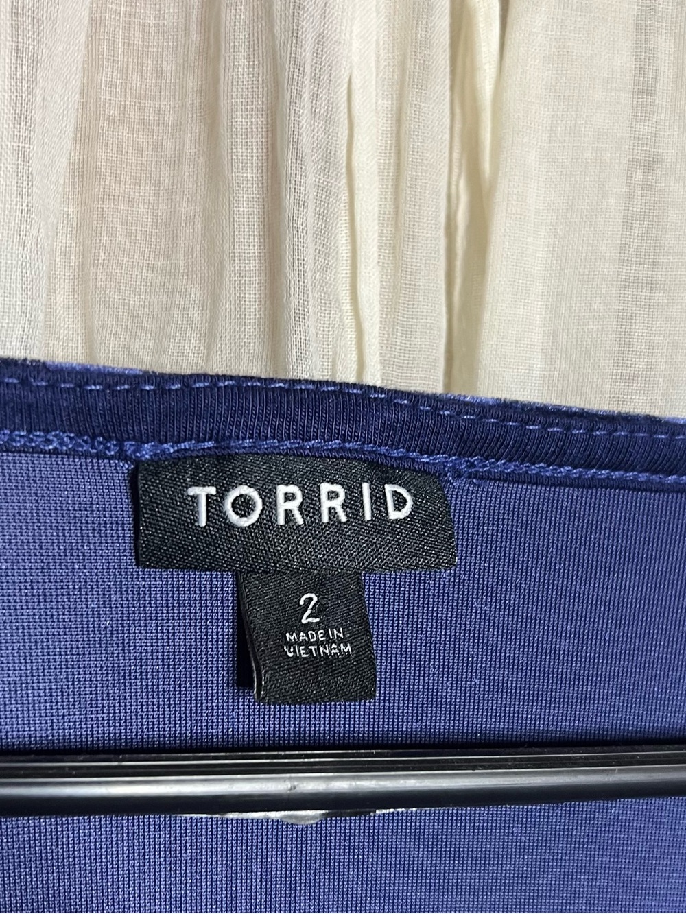 Torrid Blue Leopard Long Sleeve Bodysuit - Picture 5 of 6